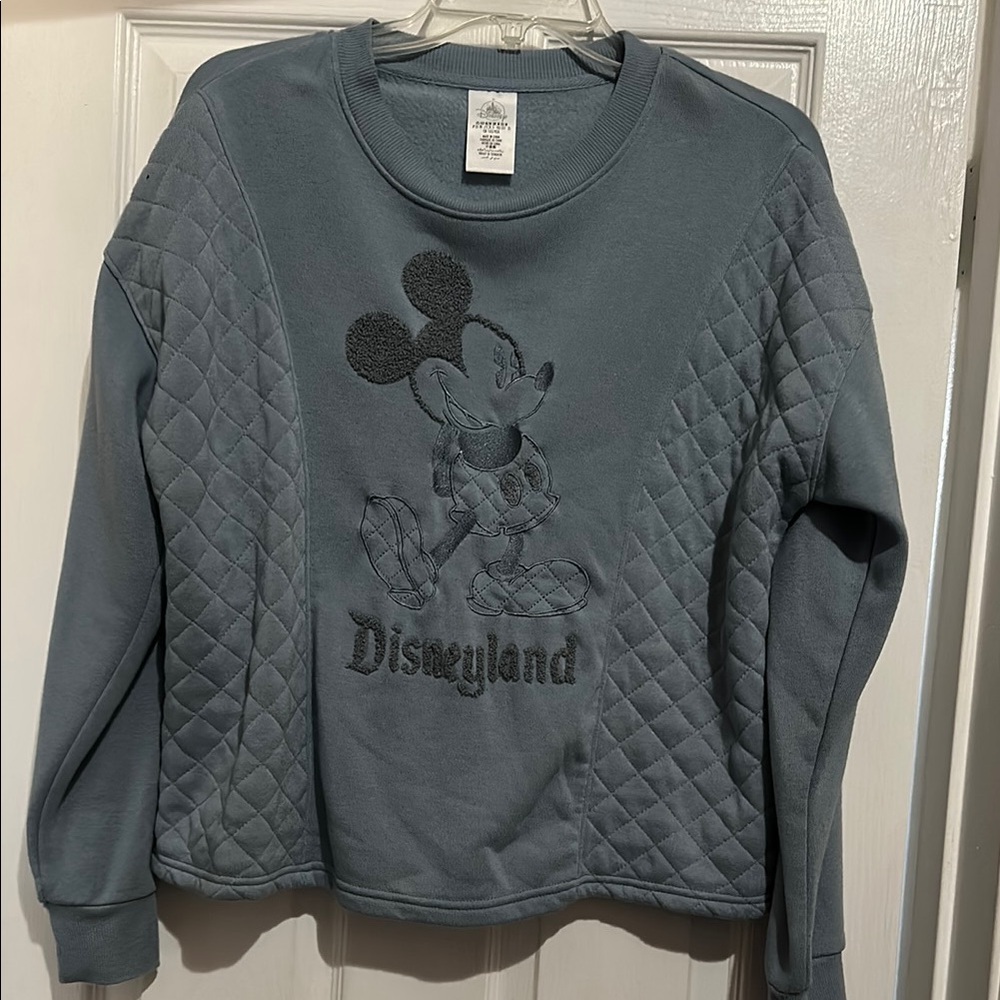 Quilted Disneyland Sweatshirt